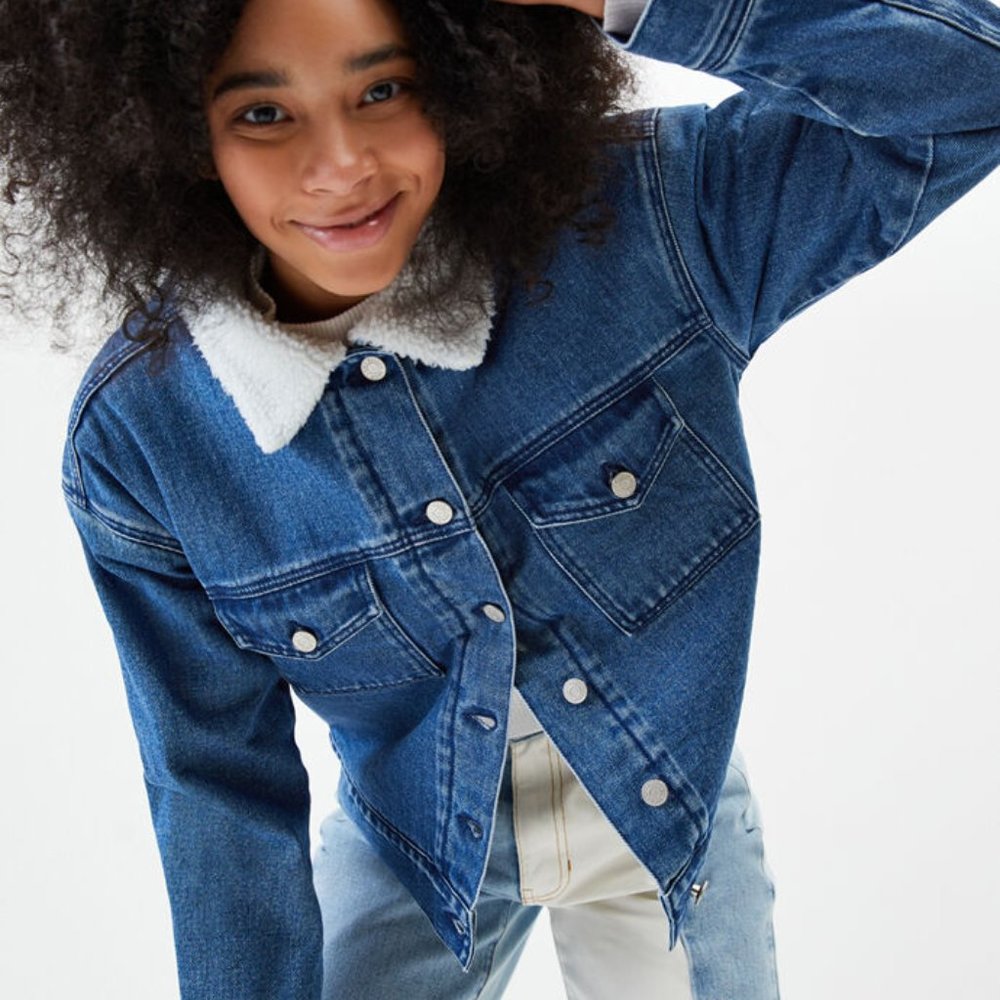 PacSun Oversized Sherpa Trucker Jacket